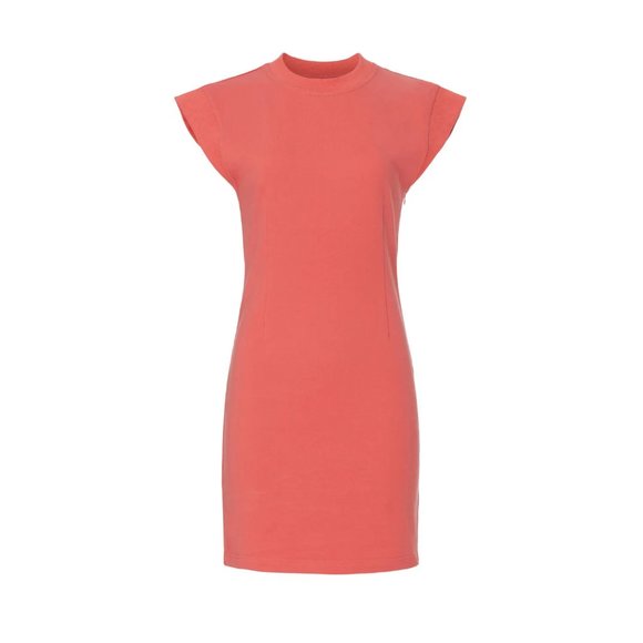 Hervé By Herve Leger coral sweatshirt mini dress XS NEW NWT - Picture 5 of 9